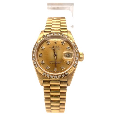 rolex ladies presidentail gold 2769|rolex lady datejust for sale.